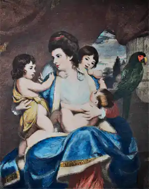 Joshua Reynolds - Mezzotint - ca.1820 verkocht voor € 163!