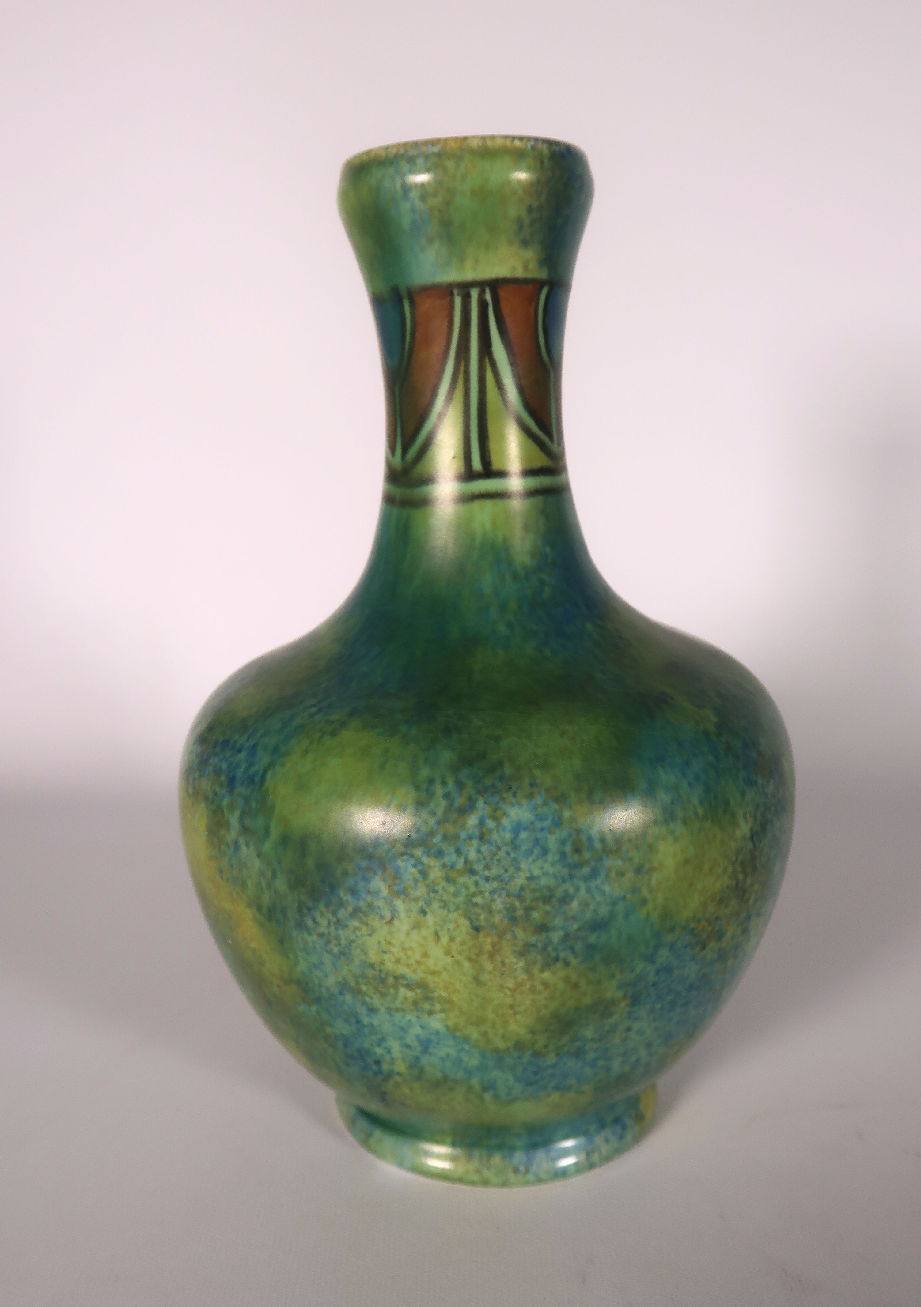 George Clews & Co. Ltd. - Aardewerk, ''Chameleon Ware'' vaas kopen? Bied vanaf 20!
