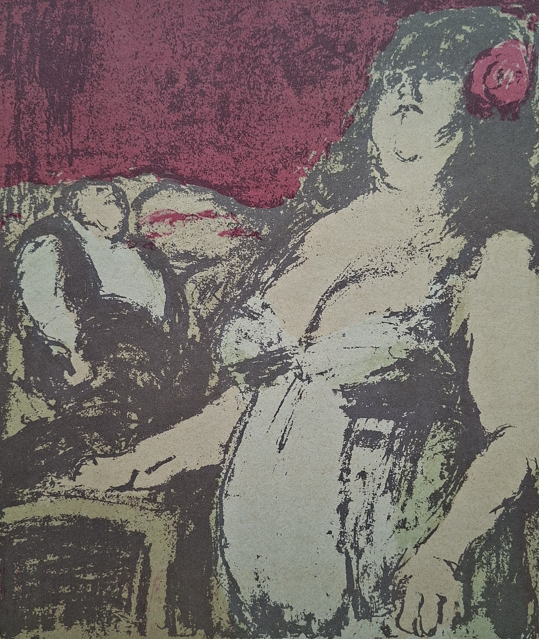 Kurt Lob - gesigneerde litho kopen? Bied vanaf 20!
