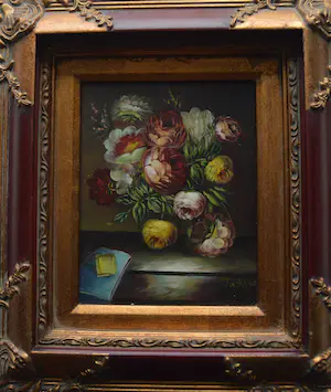 Niet of onleesbaar gesigneerd - Stilleven met bloemen. kopen? Bied vanaf 1!