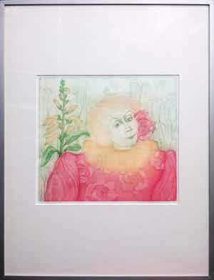 Marijke Raaijmakers - Kleurets - 'Juli 1984' - oplage 2/25 verkocht voor € 45!