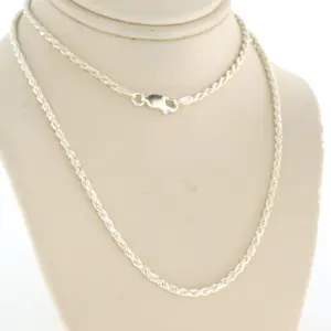 Zilveren ketting - 45 cm - 3.5 gram kopen? Bied vanaf 1!