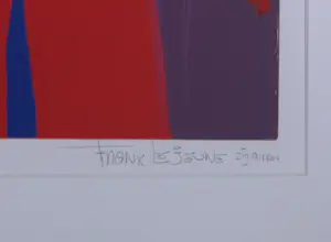 Frank Lejeune - Zeefdruk op papier, Inca- Ingelijst (Groot) kopen? Bied vanaf 50!