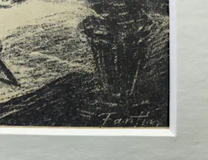 Henri Fantin-Latour - Inspiration. Uit L'Epreuve. Ingelijst. kopen? Bied vanaf 99!