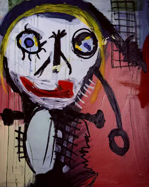 Paul Indrek Kostabi - Grade School, 2012, gesigneerd, E.A. kopen? Bied vanaf 59!