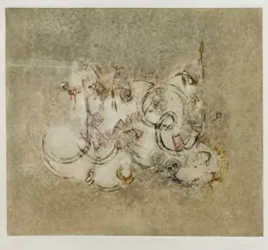 Mohamed Aksouh - Abstract composition kopen? Bied vanaf 225!