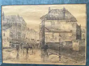 Joop Kropff - Stadsgezicht kopen? Bied vanaf 40!