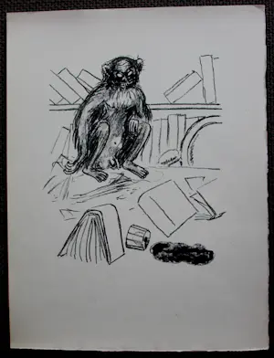 Kees van Dongen - Litho: "La révolte des anges" - 1951 kopen? Bied vanaf 100!