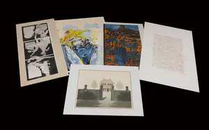 Ton Klop - en andere - Lot van 10 werken op papier kopen? Bied vanaf 1!