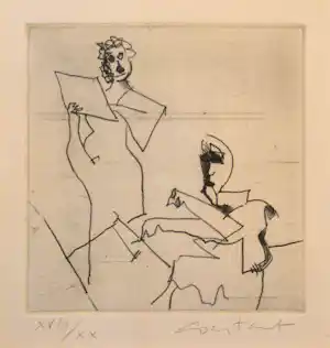 Constant - Ets "Opera" - nr 18 van 20 - handgesigneerd en genummerd met potlood verkocht voor € 130!