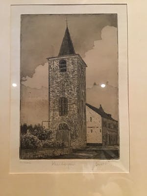 Niet of onleesbaar gesigneerd - Kerk van keerbergen kopen? Bied vanaf 1!