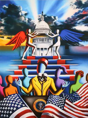 Mark Kostabi - The Dawn is Ours. kopen? Bied vanaf 65!