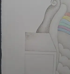 Jörg Remé - Regenboogmeisje - gesigneerde litho kopen? Bied vanaf 49!