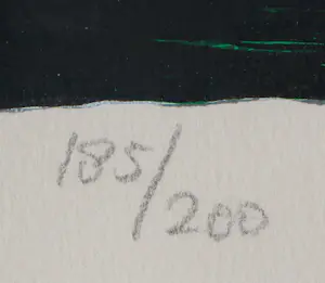 Corneille - Ingelijste zeefdruk: "Oiseau né du Paysage" - 1992 (nette lijst!) kopen? Bied vanaf 375!