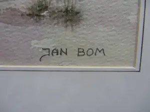 Jan Bom - Aquarel - Loosdrechtse plassen kopen? Bied vanaf 100!