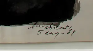 Lucebert - Ingelijste inkttekening - 1964 (nieuwe lijst!) kopen? Bied vanaf 895!