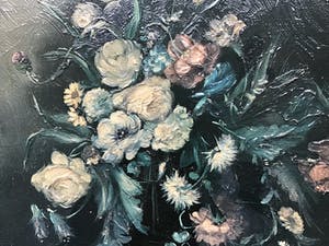 Niet of onleesbaar gesigneerd - Klassiek bloemstuk kopen? Bied vanaf 1!