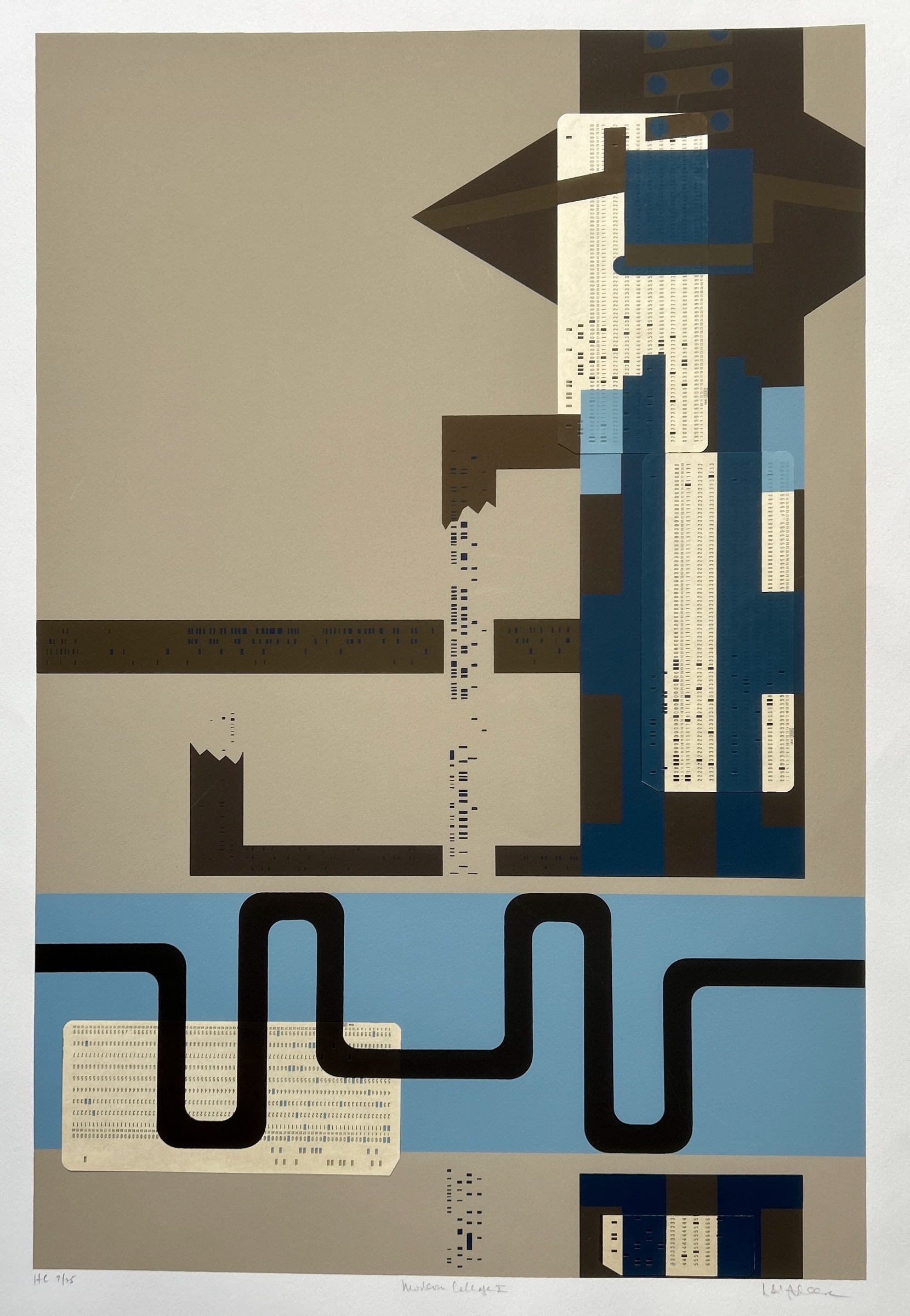 Lee Adler - Modern collage I kopen? Bied vanaf 40!