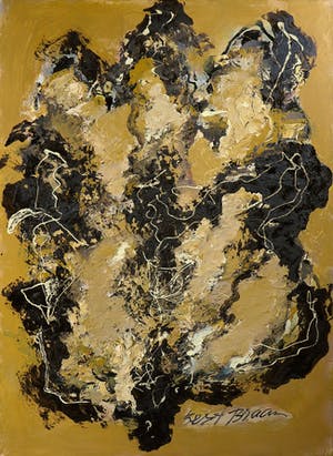 Bert Braam - Acryl op doek, Zonder titel kopen? Bied vanaf 40!