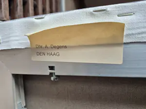 Alfred Degens - Acryl op doek - & More (2006), gesigneerd r.o. kopen? Bied vanaf 850!