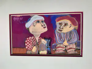 Niet of onleesbaar gesigneerd - `Paar`, onduidelijk gesigneerd kopen? Bied vanaf 1!