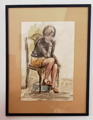Hugo Van Peer - Mijmerende vrouw kopen? Bied vanaf 50!
