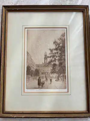 Jan Rozeboom - Set van 2 originele gesigneerde etsen kopen? Bied vanaf 100!