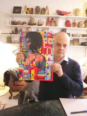 Peter Klashorst - Ebony Babes - Handgesigneerd !!! kopen? Bied vanaf 50!