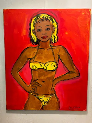 Peter Klashorst - 'Brazilian love' op doek kopen? Bied vanaf 325!