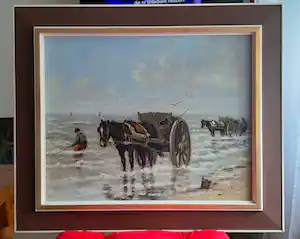 Albert Torringa - Schelpenvissers verkocht voor € 85!