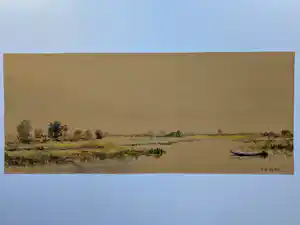 Frans de Nocker - Polderlandschap kopen? Bied vanaf 20!