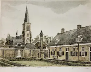 Albertus Wieringa - Kerk, Zijpendael, Universiteit kopen? Bied vanaf 30!