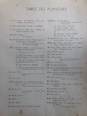 Therese Le Prat - Portfolio uit 1950 met portretten van beroemde acteurs. kopen? Bied vanaf 75!