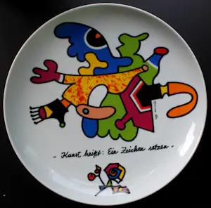 Otmar Alt - Rosenthal Otmar Alt Kunstenaarsbord 100 jaar- 1979/1980 kopen? Bied vanaf 59!