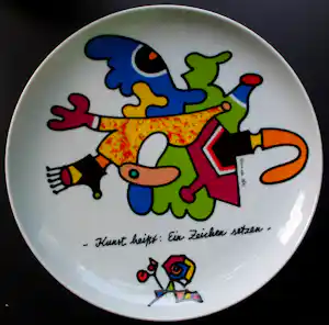 Otmar Alt - Rosenthal Otmar Alt Kunstenaarsbord 100 jaar- 1979/1980 kopen? Bied vanaf 59!