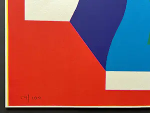 Siegfried Kischko - Große r signierter nummerierter Original Siebdruck von 1968 - Pop Art kopen? Bied vanaf 99!
