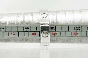 5 - 14 karaats witgouden schroef ring kopen? Bied vanaf 440!