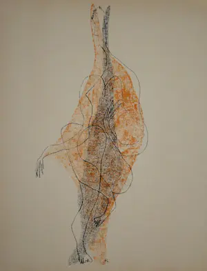 Henri Laurens - Personage - 1951 - Originele lithografie - Gemonogrammeerd - Mourlot kopen? Bied vanaf 70!