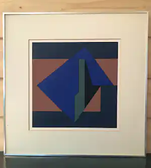 Guy Vandenbranden - Geometrische figuren verkocht voor € 160!