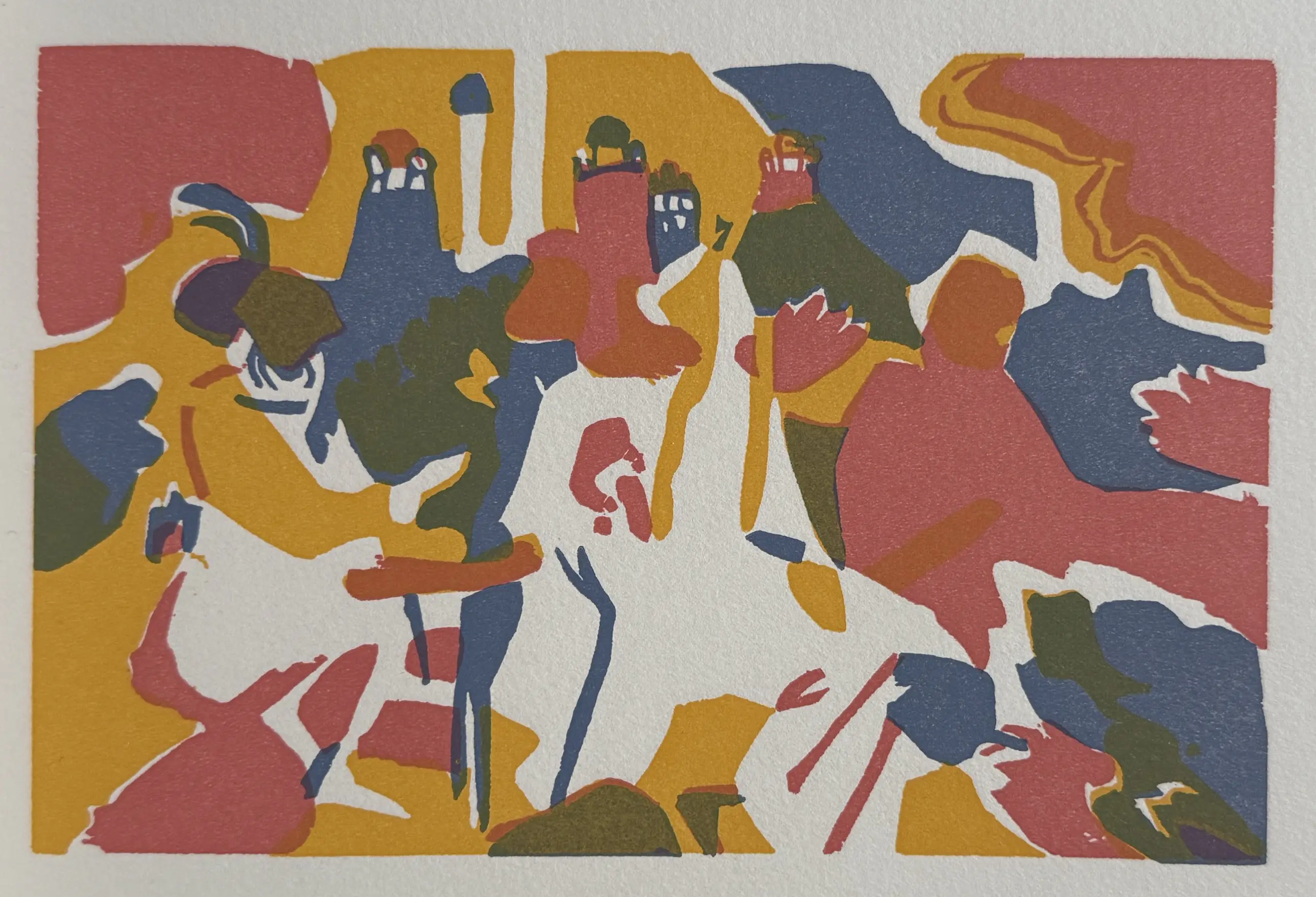 Wassily Kandinsky - Orientalisches - Original-Farbholzschnitt 1913, Werkverz. dfxRoethel 106 kopen? Bied vanaf 120!