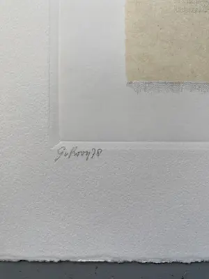 Gerard van Rooy - De zingende cicaden – Ets, 1978 – 6/100 – Handgesigneerd kopen? Bied vanaf 40!