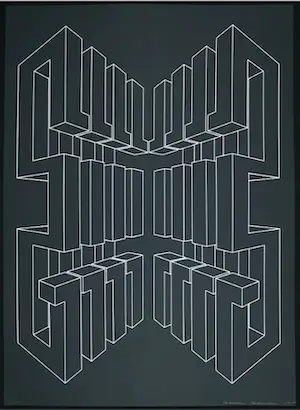 Harry Karssen - Lot van twee zeefdrukken, Z.T. Abstractie kopen? Bied vanaf 1!