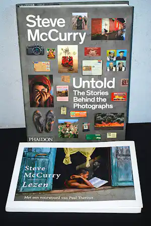 Steve McCurry - 2 boeken o.a. monumentaal hardcover boek kopen? Bied vanaf 65!