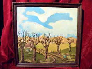 Luis Castellsaguer - Paysage des Pyrenees - verkocht voor € 50!