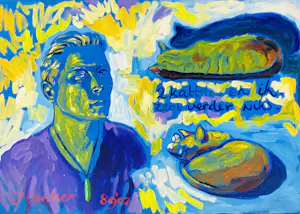 Justus Donker - 2 katten en ik zegt verder niks kopen? Bied vanaf 225!