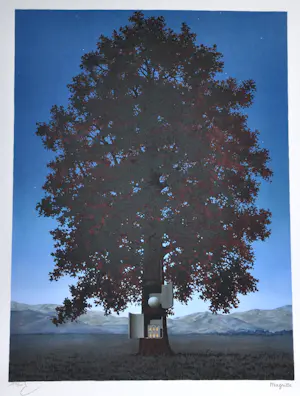 Rene Magritte - (naar), La voix du sang, Lithografie, 77,5x57,5 cm kopen? Bied vanaf 535!