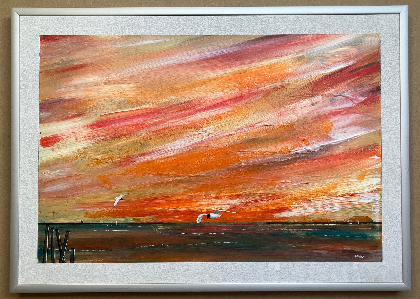 Franklin Meijer - Waddenzee - Sunset kopen? Bied vanaf 49!