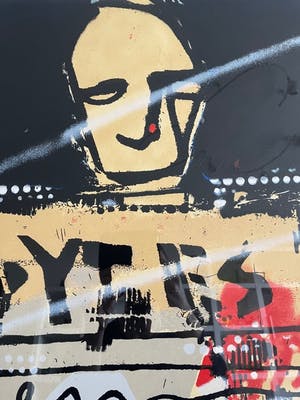 Herman Brood - Groot formaat zeefdruk, kleine oplage kopen? Bied vanaf 285!