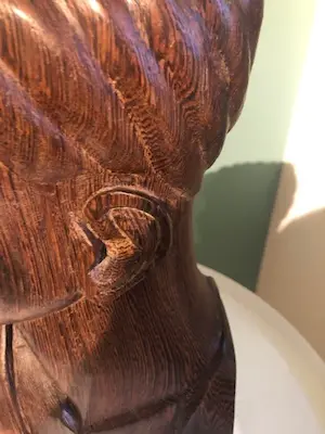 Niet of onleesbaar gesigneerd - 2 afrikaanse hout snij werken kopen? Bied vanaf 1!
