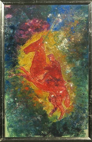 Berry Brugman - Gouache, Drieluik - Ingelijst kopen? Bied vanaf 90!